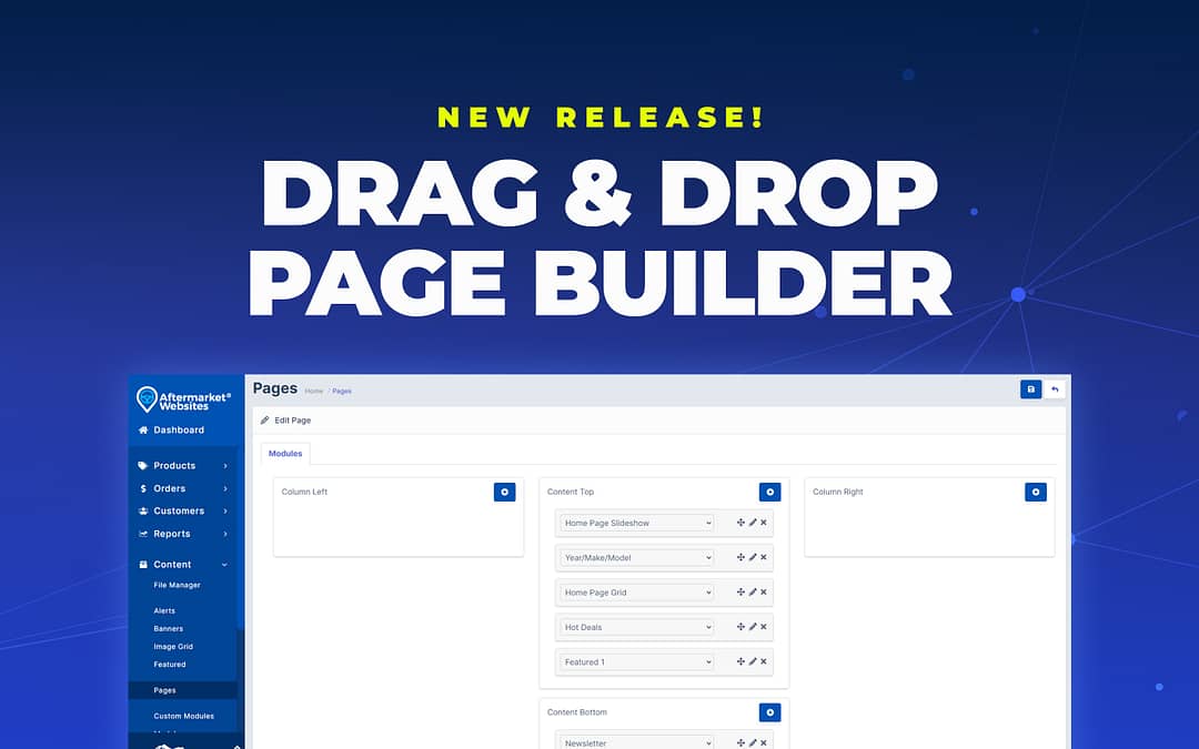 How to Use the New Drag & Drop Page Builder