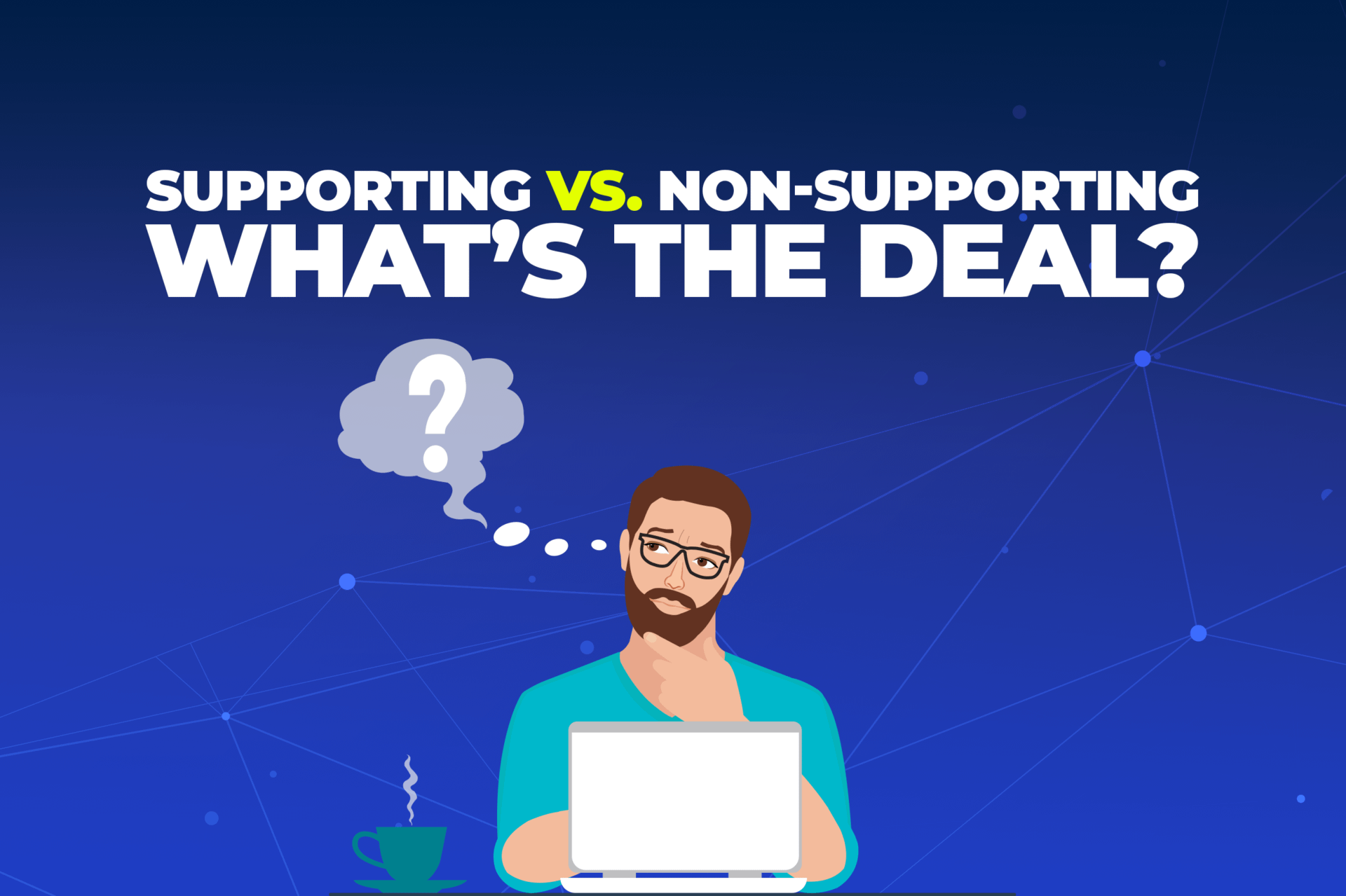 Supporting vs non-supporting brands