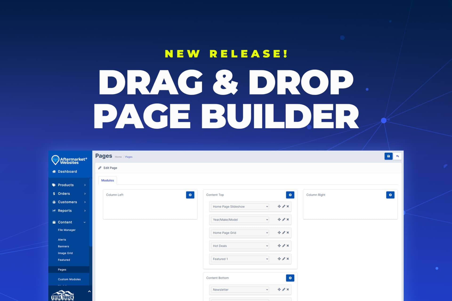 drag and drop page builder featured image