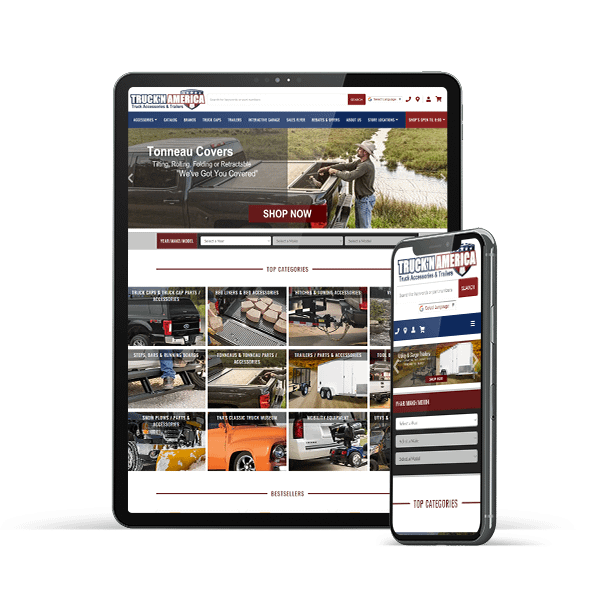 Truckn America Website Example