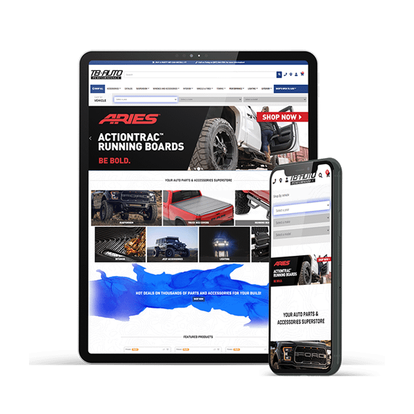 Truck Improvements Website Example